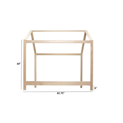 American Furniture Classics Queen Size House Bed with Raised Base