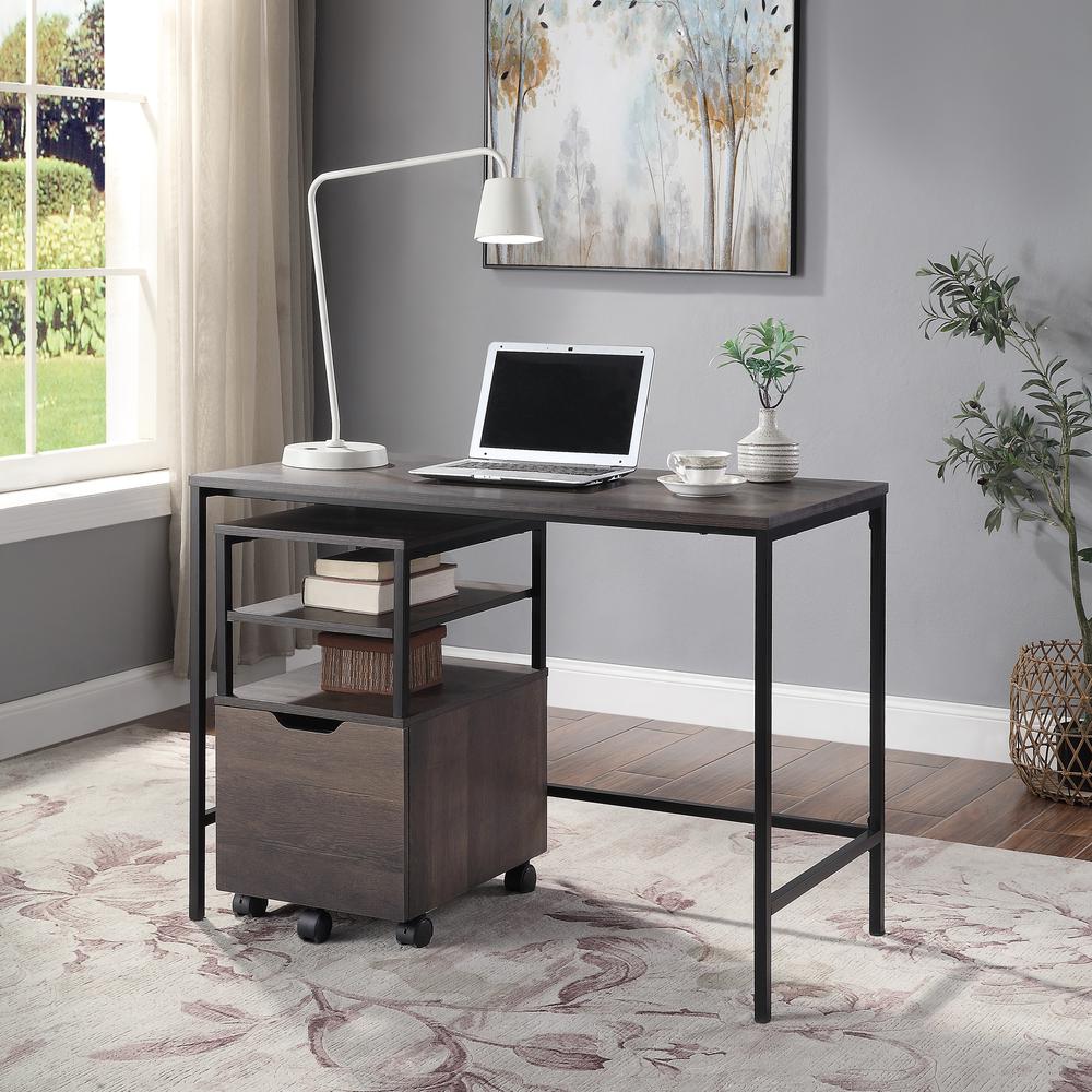 Contempo 42" Desk in Ozark Ash finish, CNT42-AH