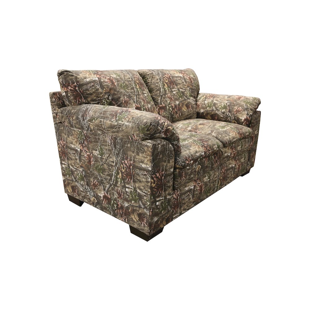 Loveseat in Superflauge Camo Fabric