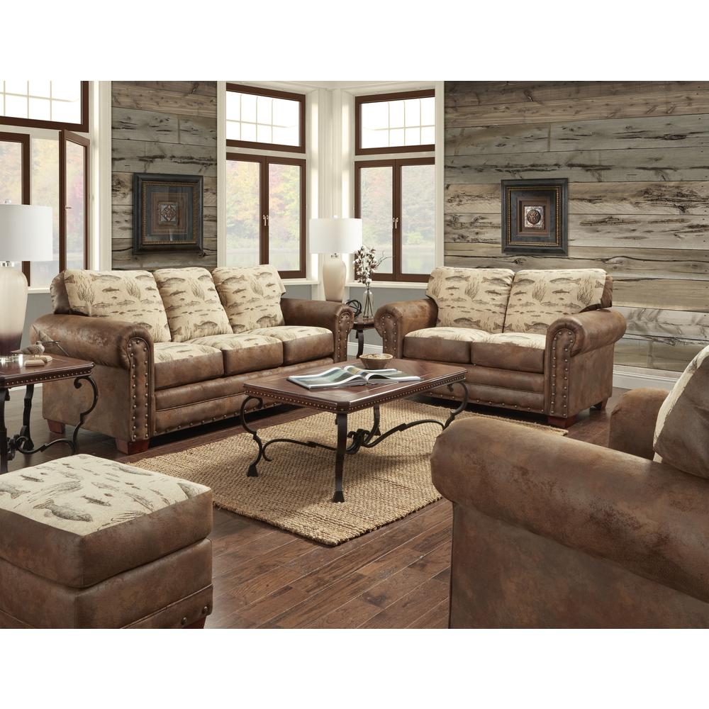 Angler's Cove Ottoman