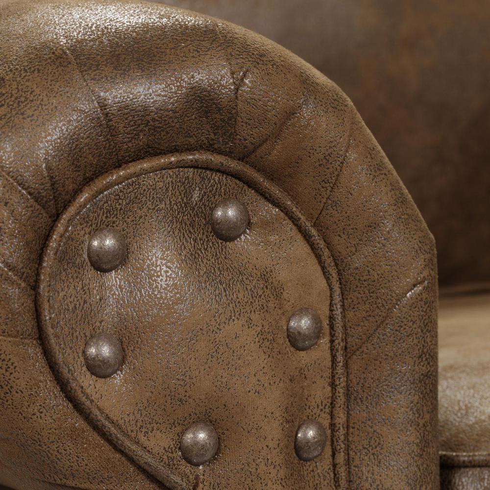 Deer Valley Arm Chair with Matching Ottoman