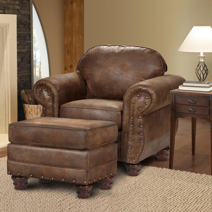 Sedona Arm Chair with Matching Ottoman