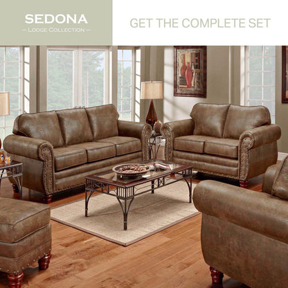 Sedona Arm Chair with Matching Ottoman