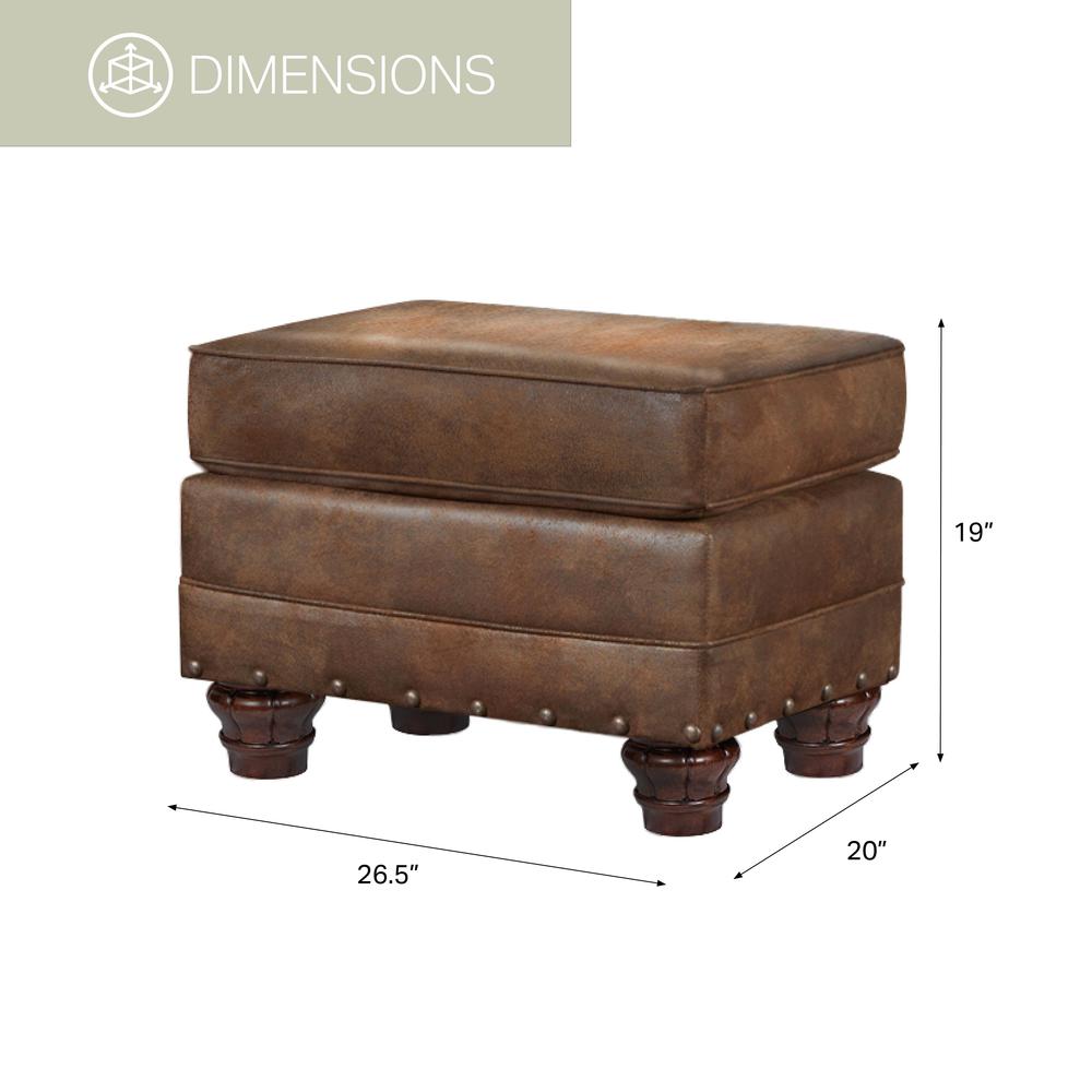 Sedona Arm Chair with Matching Ottoman