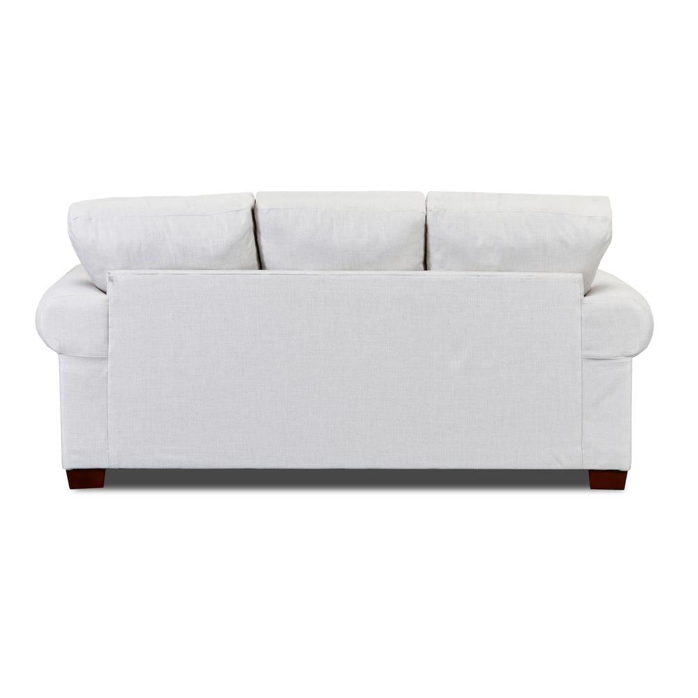 Living Room Pembroke Sofa with Four Throw Pillows