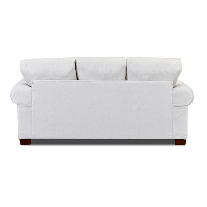 Living Room Pembroke Sofa with Four Throw Pillows