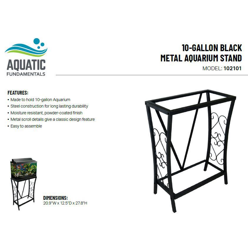 10 Gallon Metal Aquarium Stand