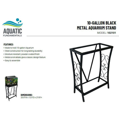 10 Gallon Metal Aquarium Stand