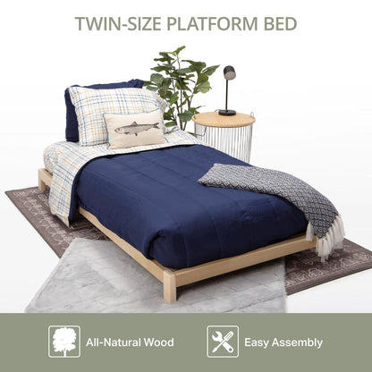 American Furniture Classics Model TWIN PLATFORM Twin Size Platform Bed