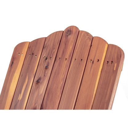Cedar Adirondack Rocking Chair