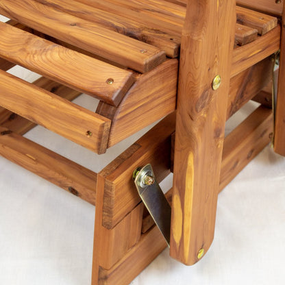 Slat Back Glider
