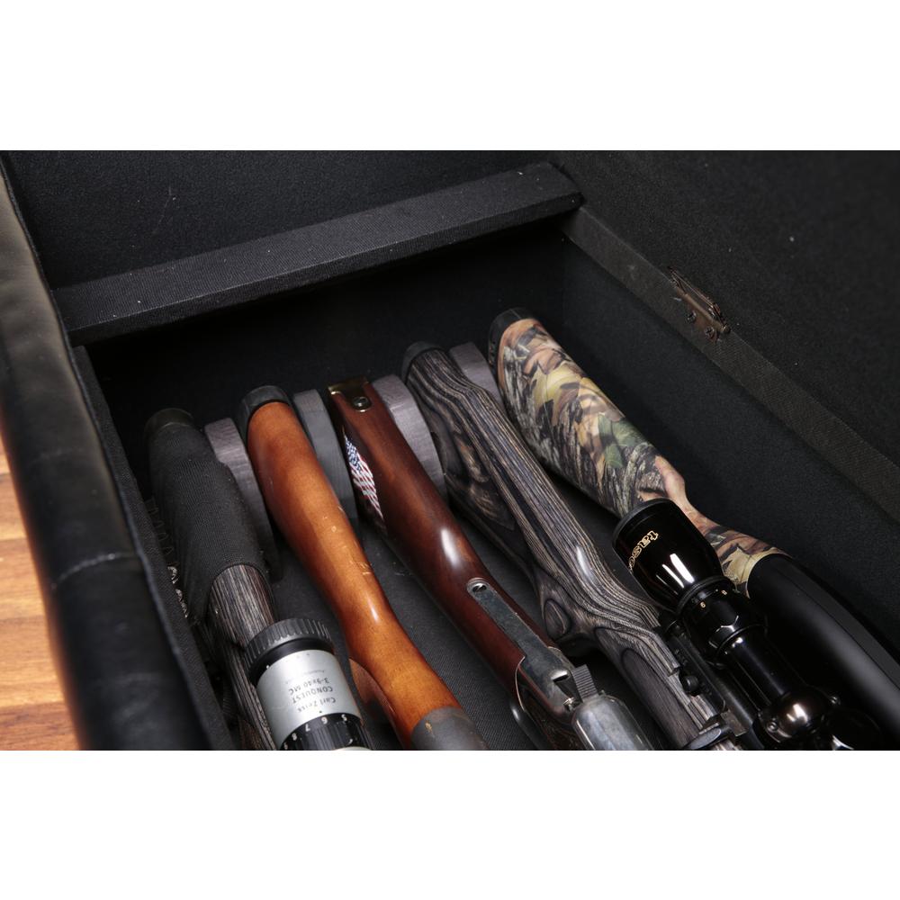 502 Gun Concealment Bench - dark brown