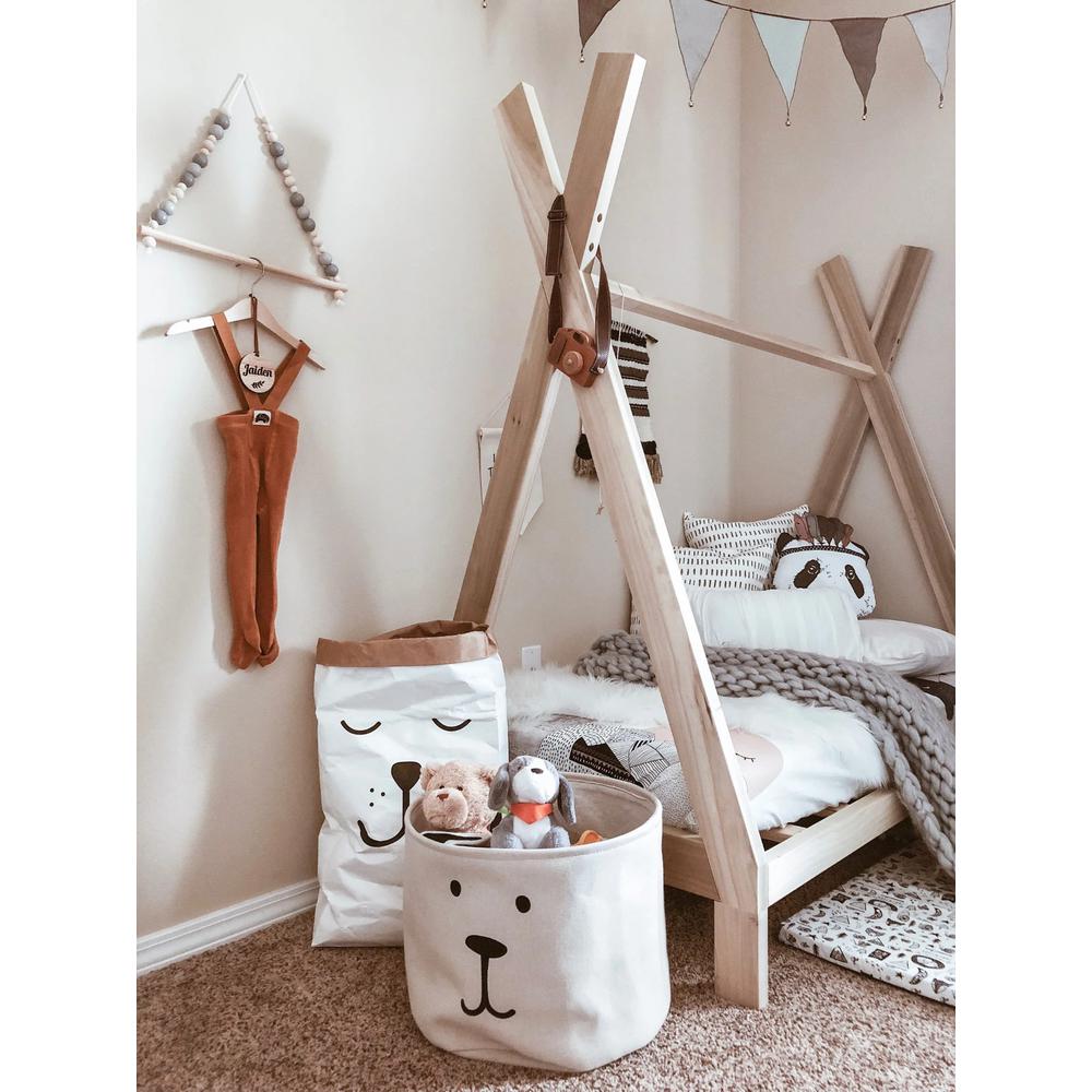 American Furniture Classics Twin Size Teepee Bed with Raised Base