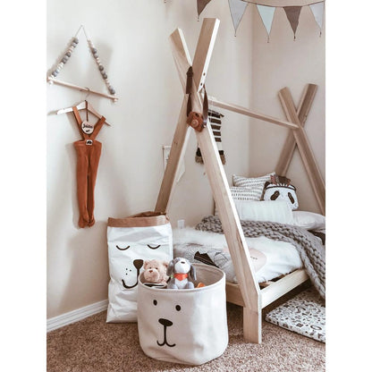 American Furniture Classics Twin Size Teepee Bed with Raised Base