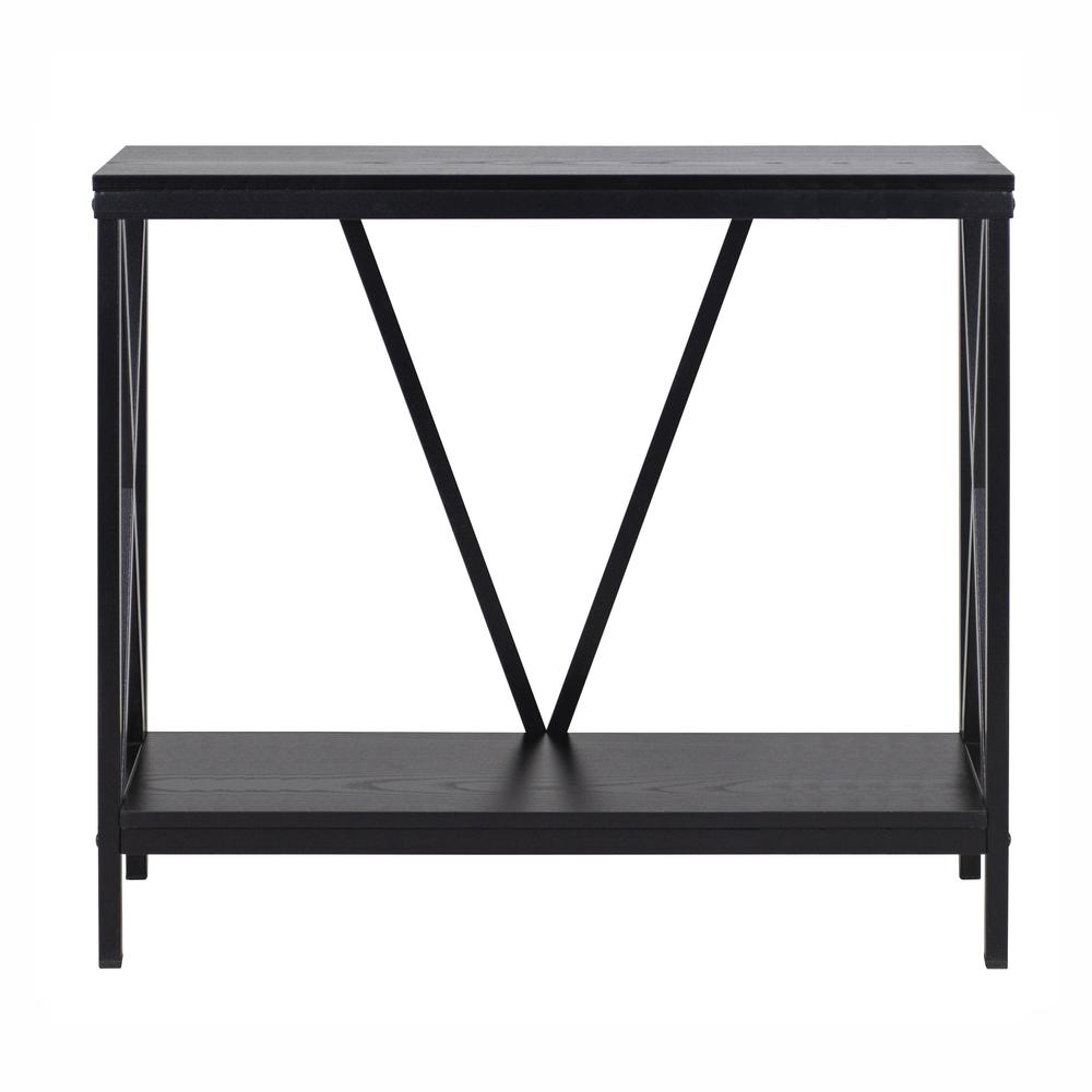 29/37 Gallon Steel X-Frame Aquarium Stand, with lower shelf, Black