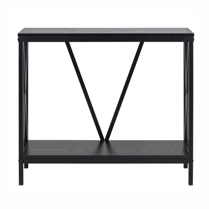 29/37 Gallon Steel X-Frame Aquarium Stand, with lower shelf, Black