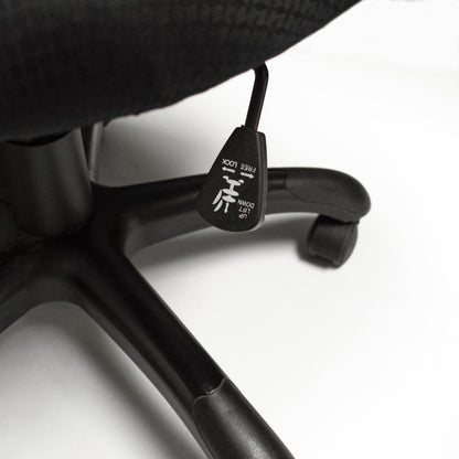 Rolling Task Chair with Adjustable Height and Seat Tilt