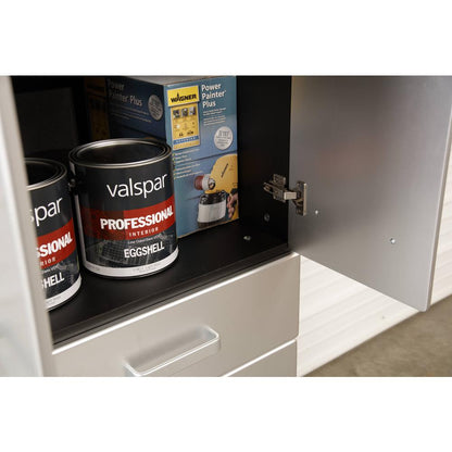 Tuff Stor 24206 Garage Storage Cabinet with Two Doors and Three Drawers