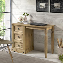 Model COR518 Cottage Series Wood Vanity/Desk in Corona Brown