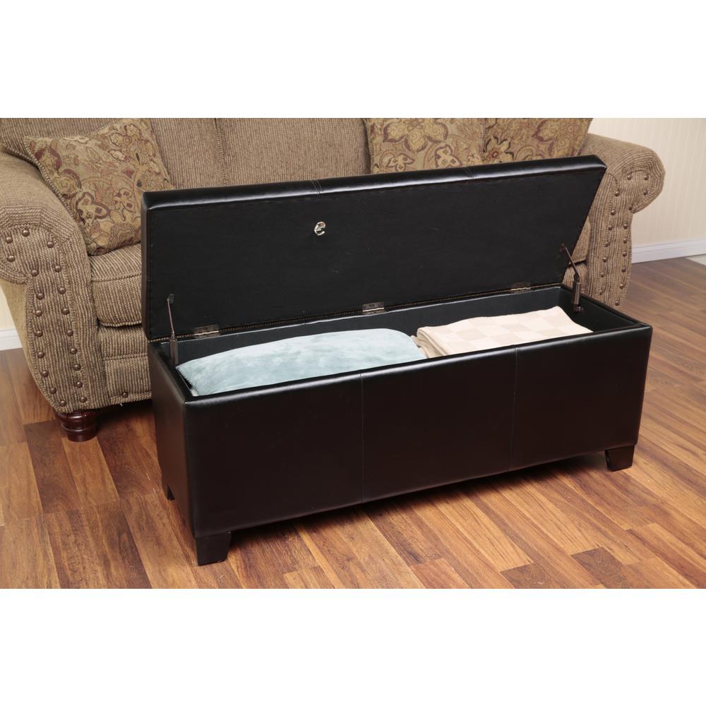 502 Gun Concealment Bench - dark brown