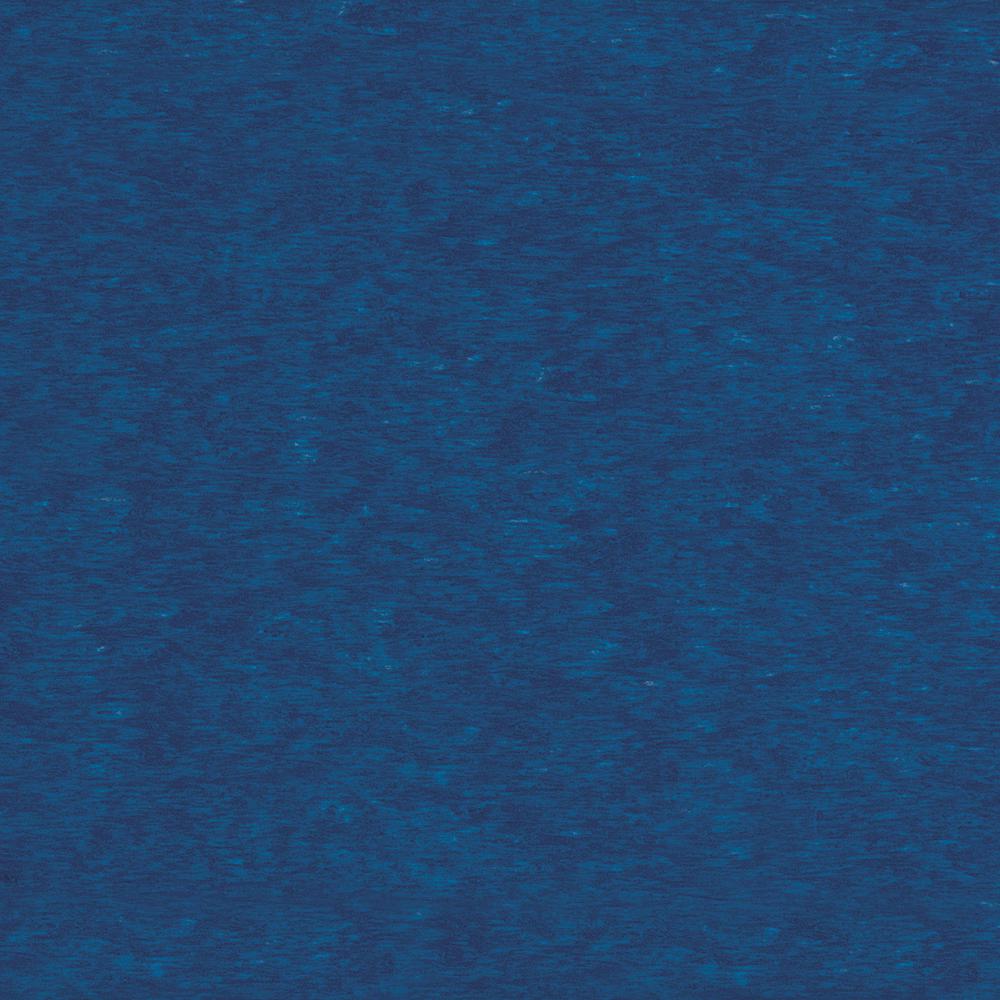 Gliding Ottoman in Blue and White