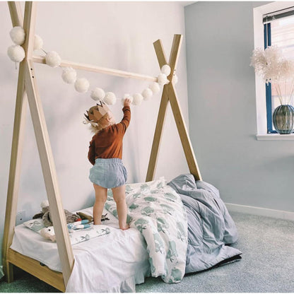 American Furniture Classics Twin Size Teepee Bed with Raised Base