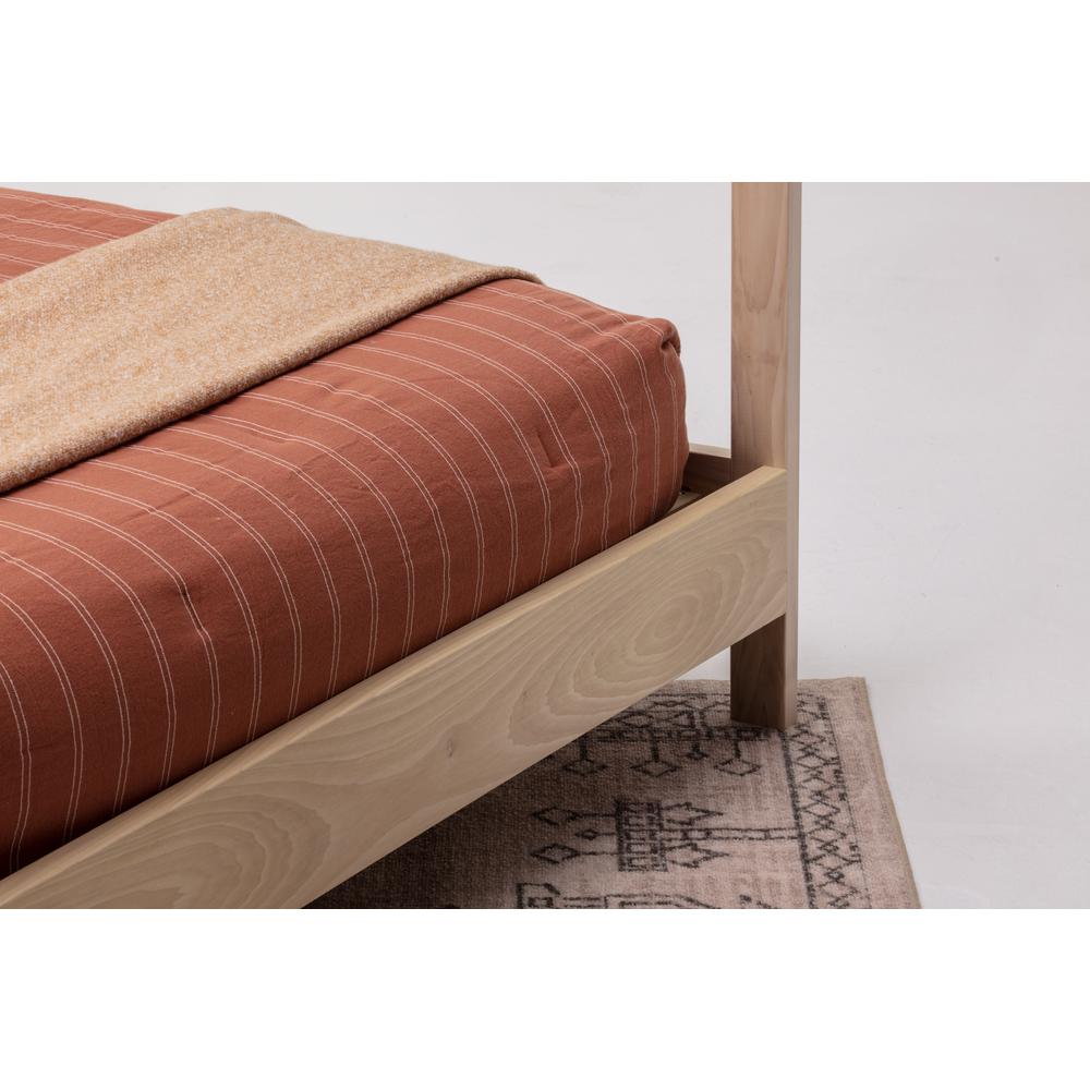American Furniture Classics Queen Size Canopy Bed with Raised Platform