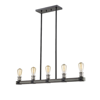 Z-Lite 5 Light Linear Chandelier