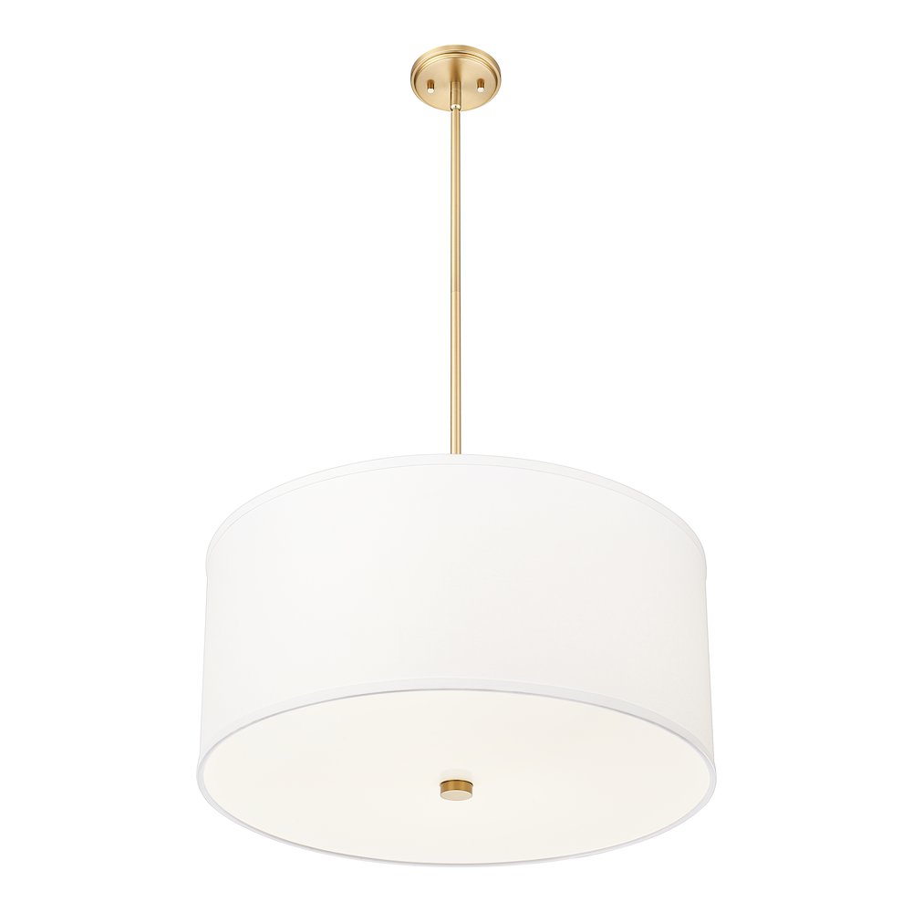 Z-Lite 1 Light Pendant, Modern Gold