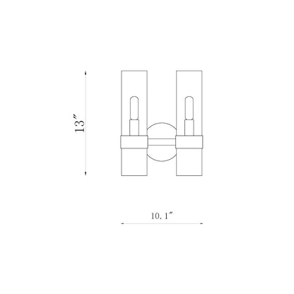 Z-Lite 2 Light Wall Sconce