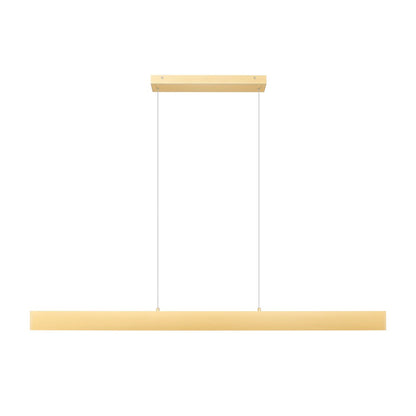 Z-Lite 1 Light Linear Chandelier, Gold