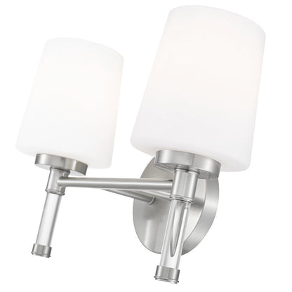 Z-Lite 2 Light Vanity, Brushed Nickel