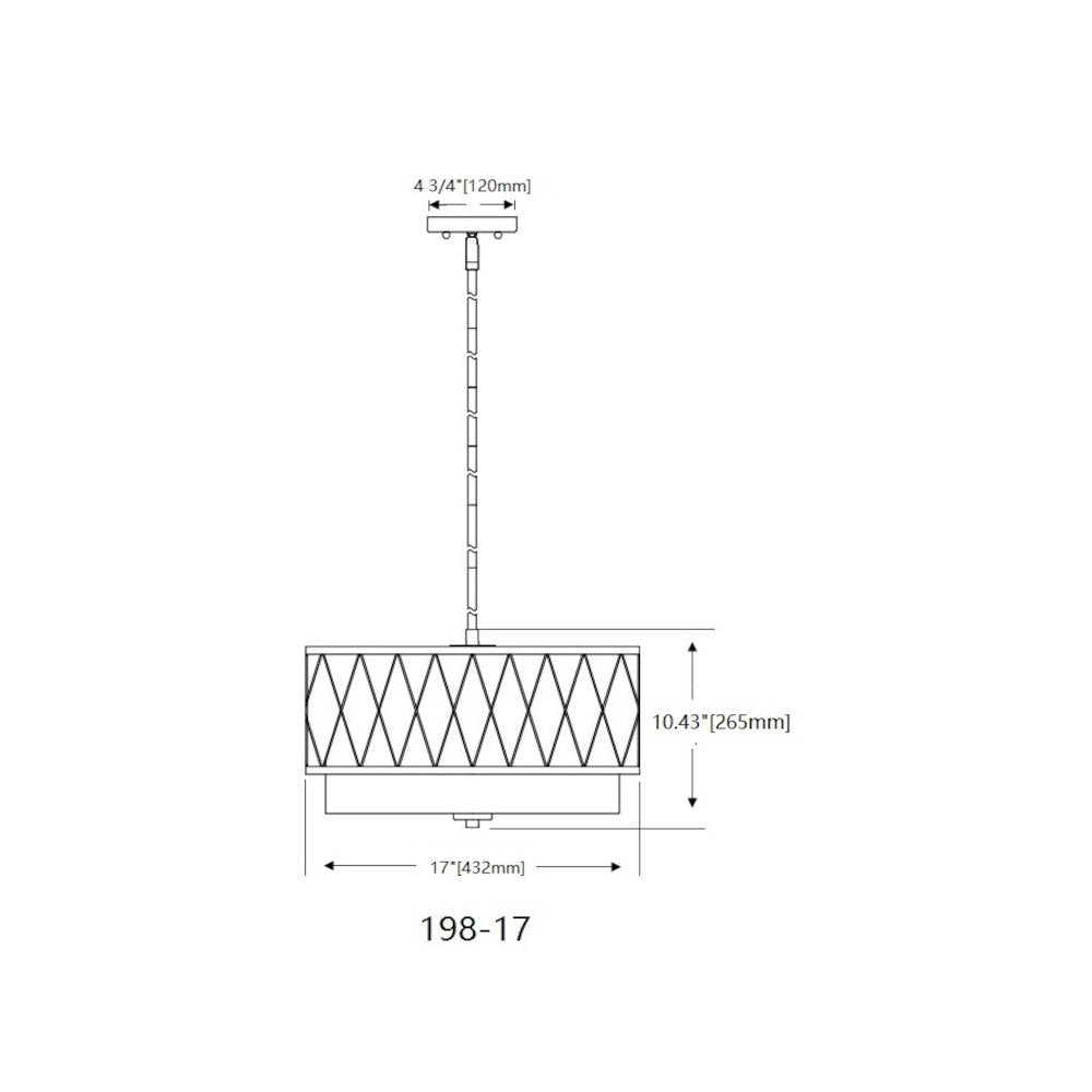 Z-Lite 3 Light Pendant