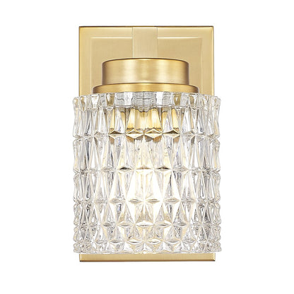 Z-Lite 1 Light Wall Sconce, Modern Gold