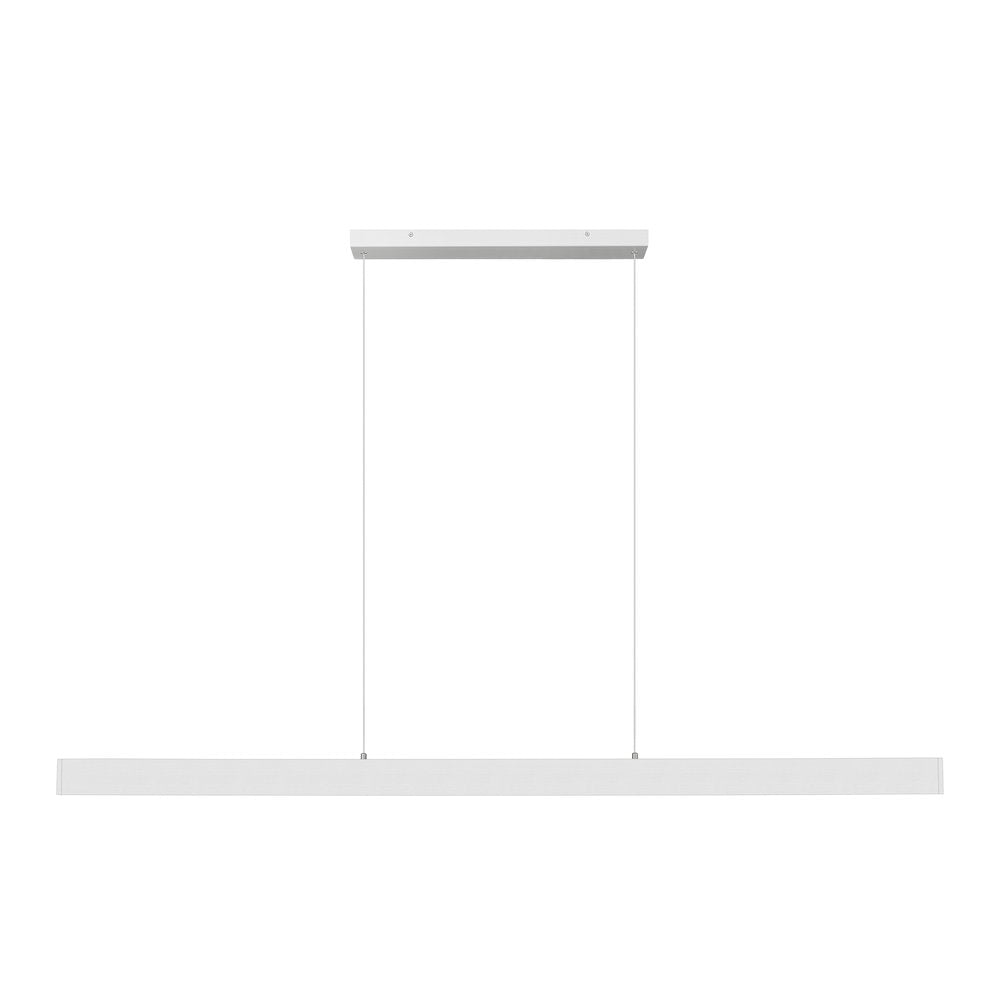 Z-Lite 1 Light Linear Chandelier, Brushed Nickel
