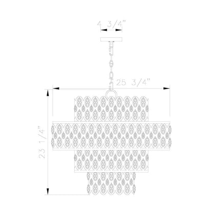 Z-Lite 13 Light Chandelier