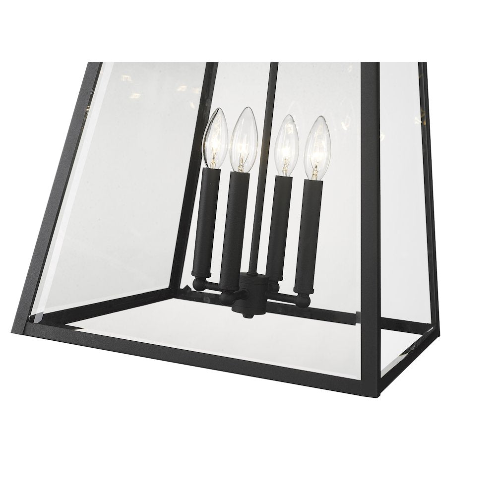 Z-Lite 4 Light Outdoor Chain Mount Ceiling Fixture