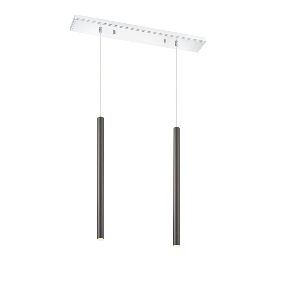 Z-Lite 2 Light Linear Chandelier