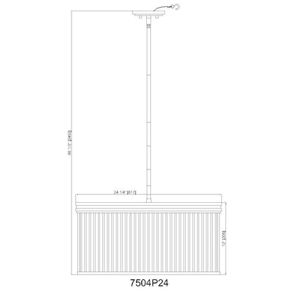 Z-Lite 6 Light Chandelier