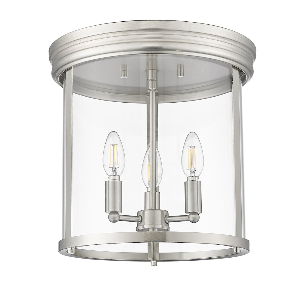 Z-Lite 3 Light Flush Mount