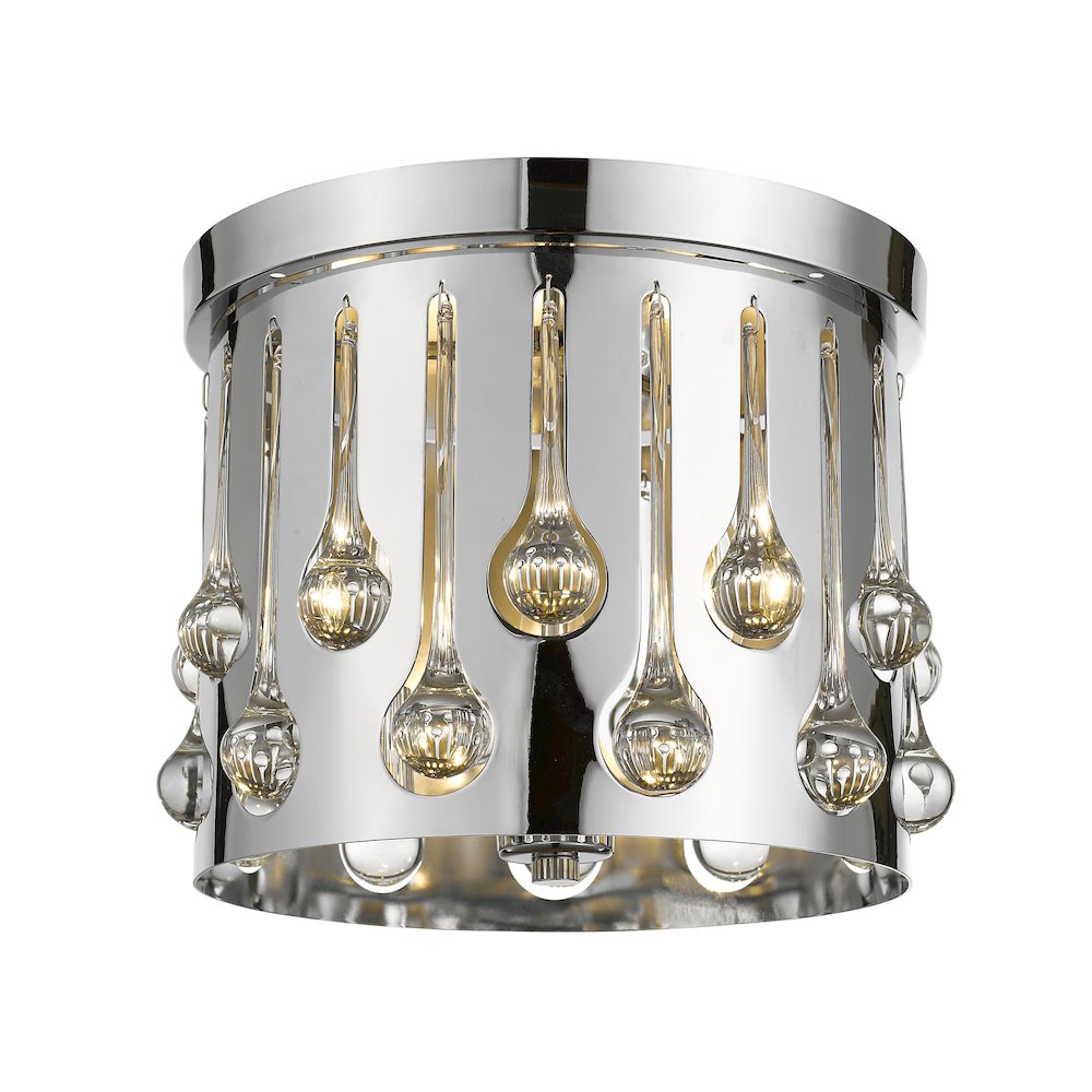 Z-Lite 3 Light Flush Mount