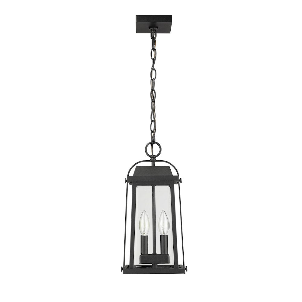 Z-Lite 2 Light Outdoor Chain Mount Ceiling Fixture