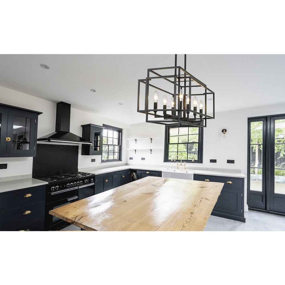 Z-Lite 8 Light Linear Chandelier