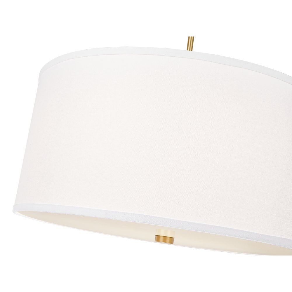 Z-Lite 1 Light Pendant, Modern Gold