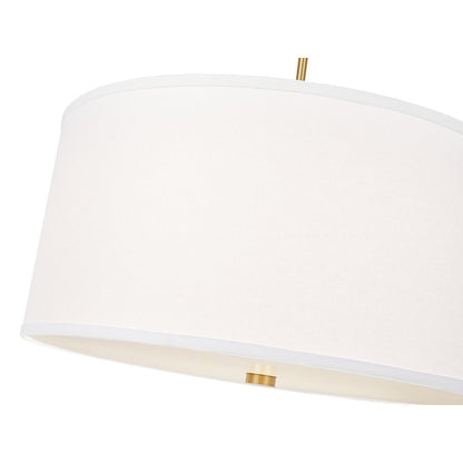 Z-Lite 1 Light Pendant, Modern Gold