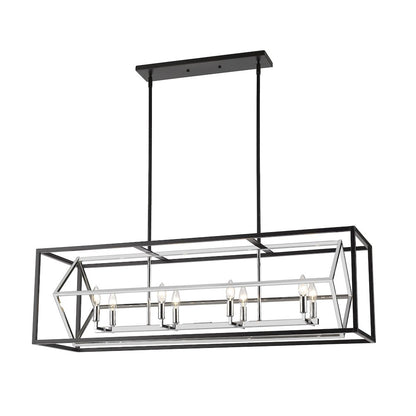 Z-Lite 8 Light Linear Chandelier