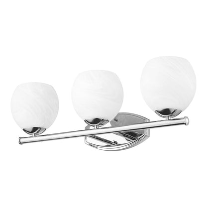 Z-Lite 3 Light Vanity, Chrome