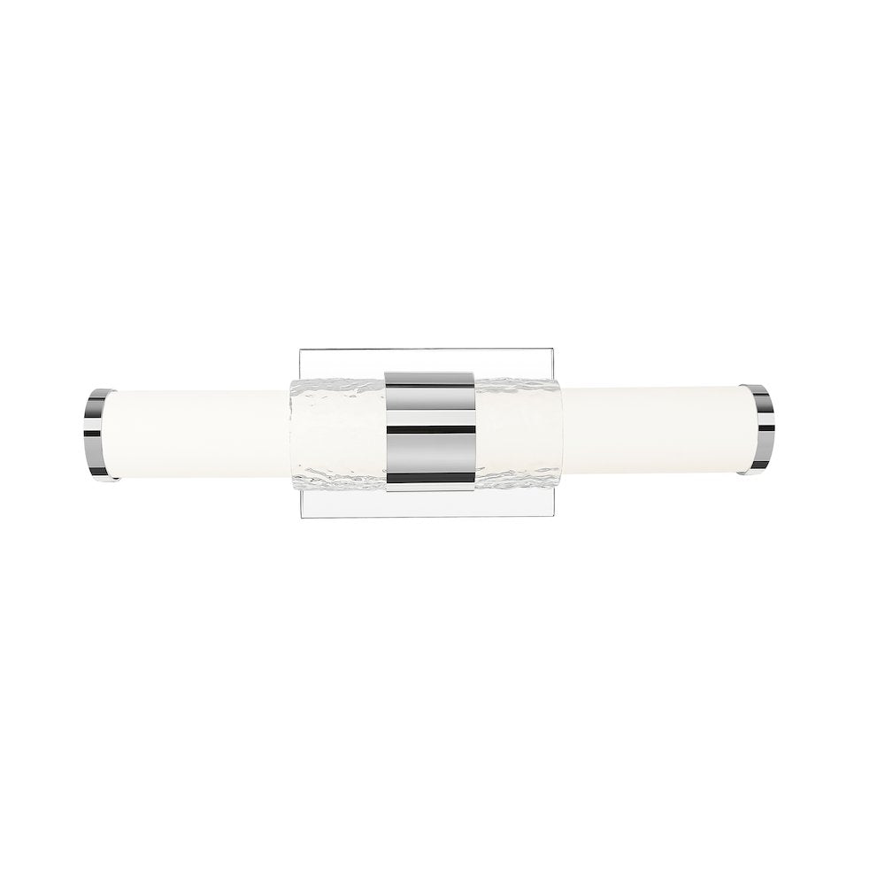 Z-Lite Egon 1 Light Vanity in Chrome color, Steel frame