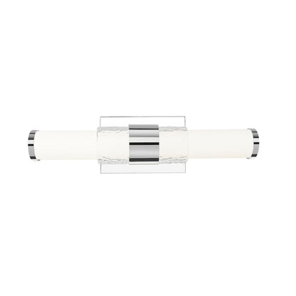 Z-Lite Egon 1 Light Vanity in Chrome color, Steel frame