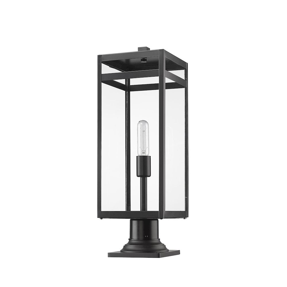 Z-Lite 1 Light Outdoor Pier Mounted Fixture